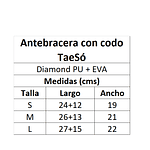 Antebracera con codo Taekwondo WT TaeSó