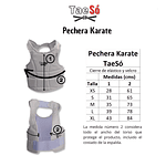 Pechera Karate TaeSó