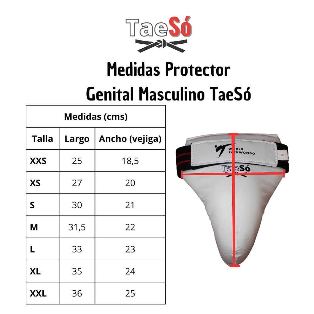 Pack Protecciones Taekwondo Inicio Hombre
