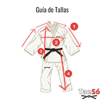 Karategi TaeSó Ki Negro Tela Tradicional - Kenpo