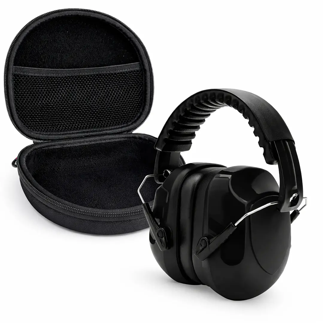 Pack Audífonos Canceladores de Ruido 34 dB + Estuche Rígido Protector 4