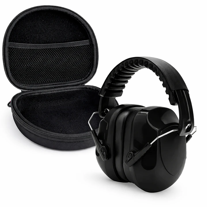 Pack Audífonos Canceladores de Ruido 34 dB + Estuche Rígido Protector 4