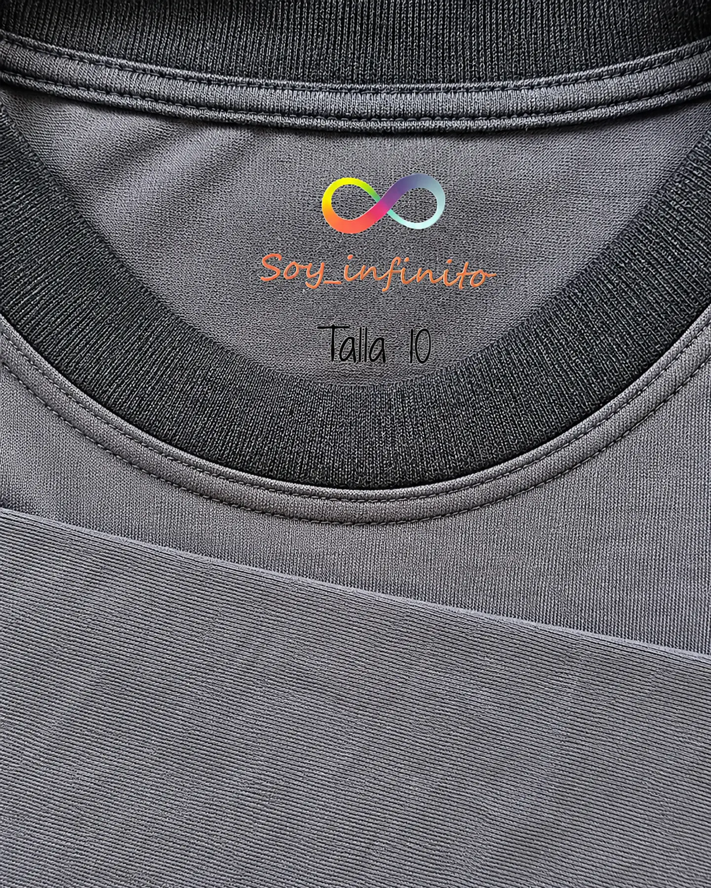 Camiseta Sensorial Manga Larga – Sin Etiquetas | Soy Infinito 3