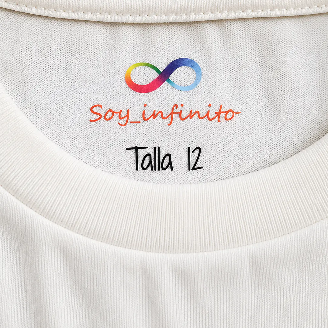 Camiseta Sensorial Manga Larga – Sin Etiquetas | Soy Infinito 6