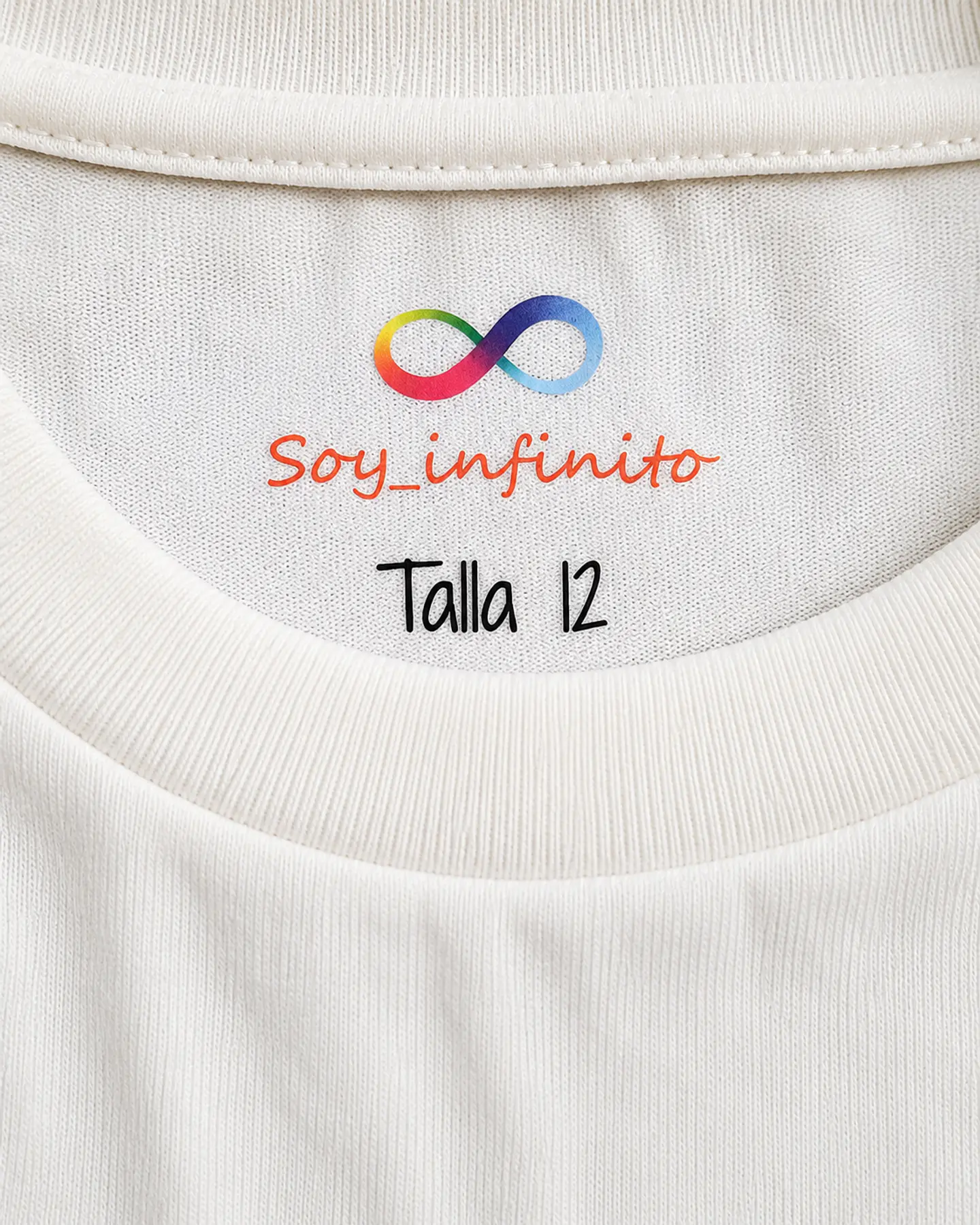 Camiseta Sensorial Manga Larga – Sin Etiquetas | Soy Infinito 7