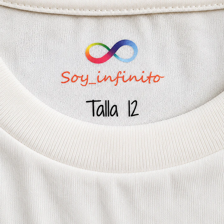 Camiseta Sensorial Manga Larga – Sin Etiquetas | Soy Infinito 6
