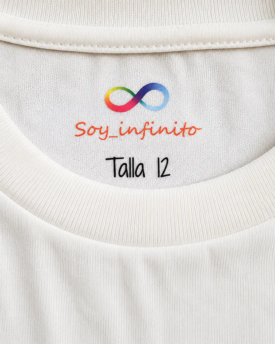 Camiseta Sensorial Manga Larga – Sin Etiquetas | Soy Infinito 7