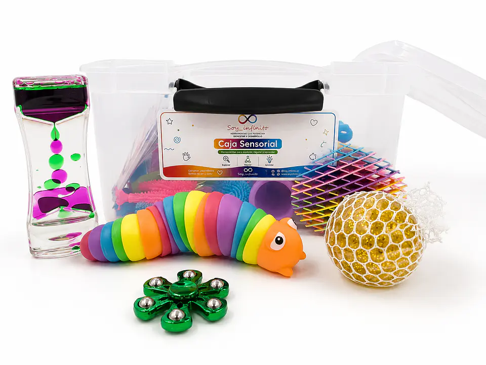Caja de la Calma Sensorial para Niños | 19 Herramientas 2