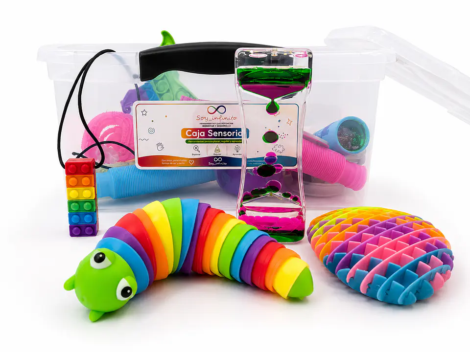 Caja de la Calma Sensorial para Niños | 19 Herramientas 1