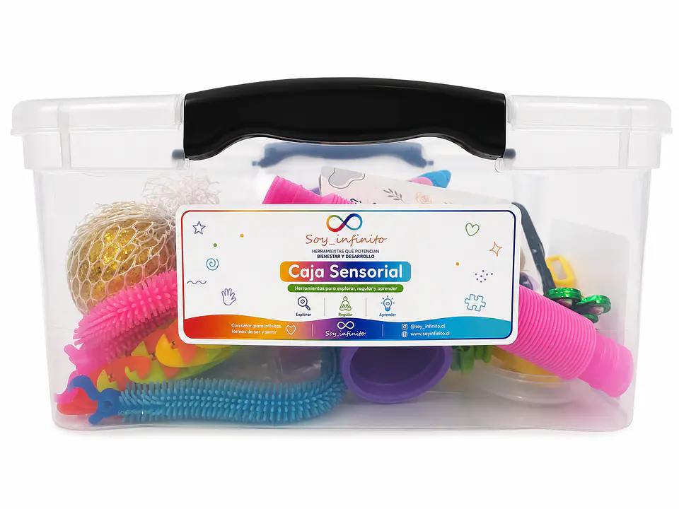 Caja de la Calma Sensorial para Niños | 19 Herramientas 3