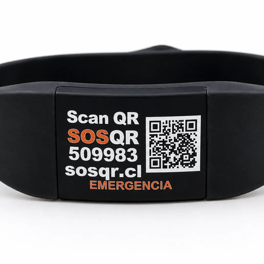 Dispositivo de Emergencia con Código QR Personalizable 3