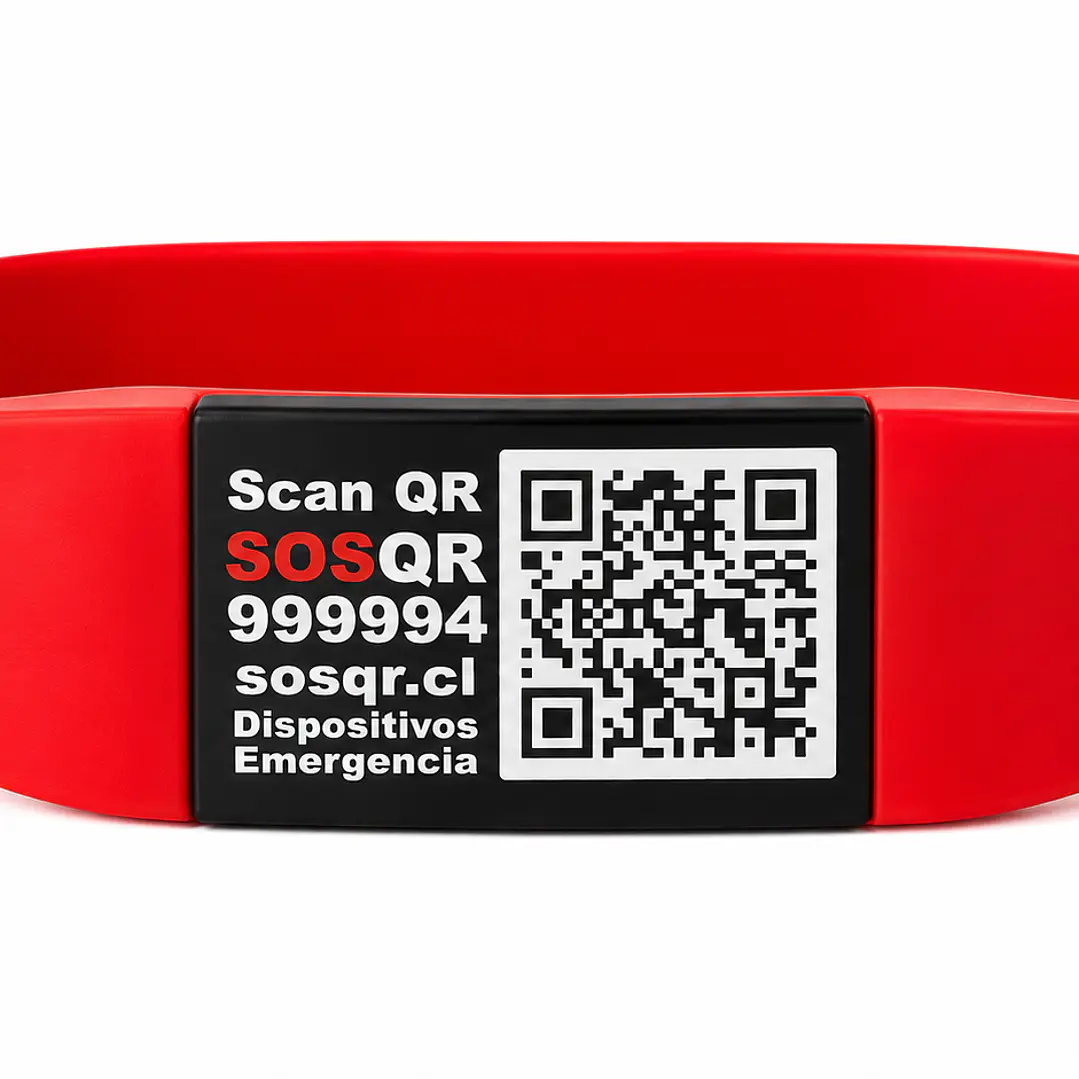 Dispositivo de Emergencia con Código QR Personalizable 7