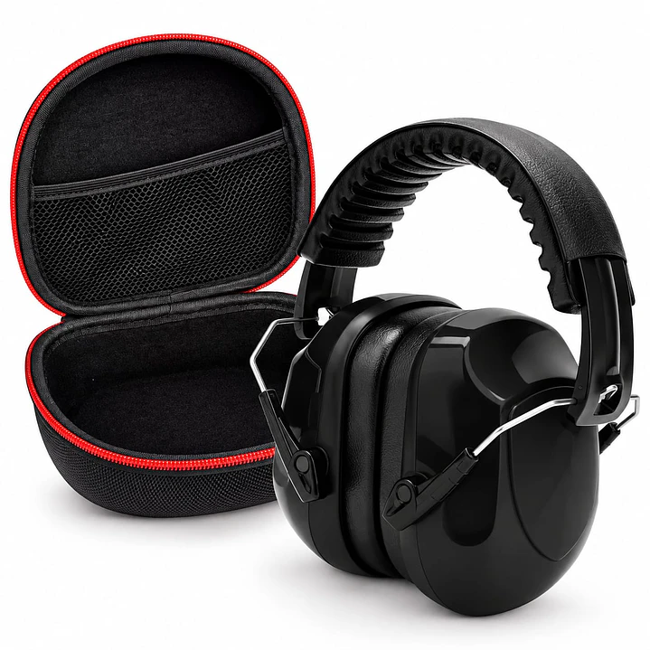 Pack Audífonos Reductores de Ruido 34 dB + Estuche Rígido 3