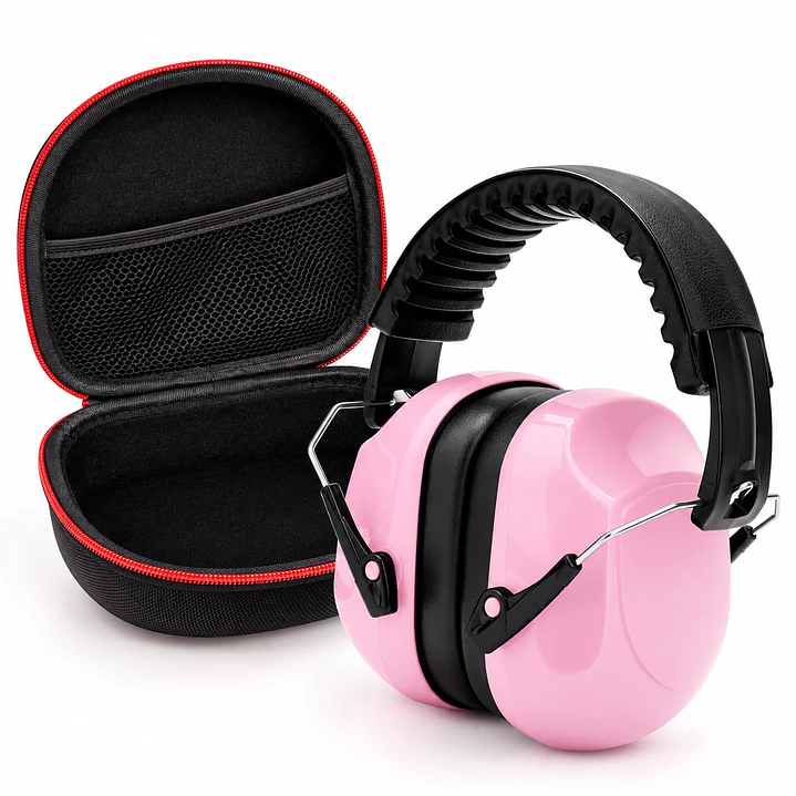 Pack Audífonos Reductores de Ruido 34 dB + Estuche Rígido 4