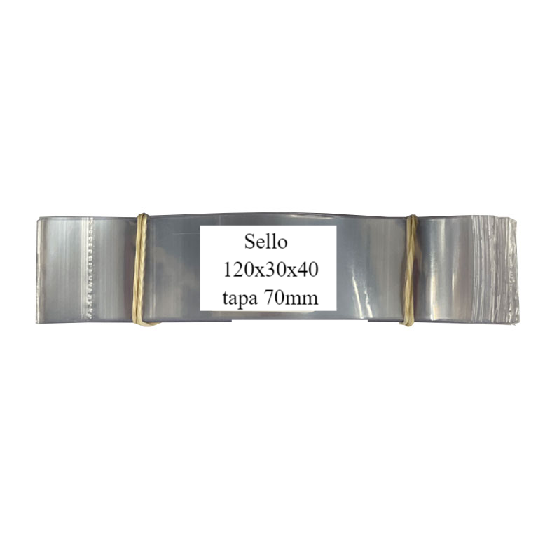 Sellos seguridad Termocontraíbles Para Frascos Tapa Metalica 70mm. 100, 1000u.