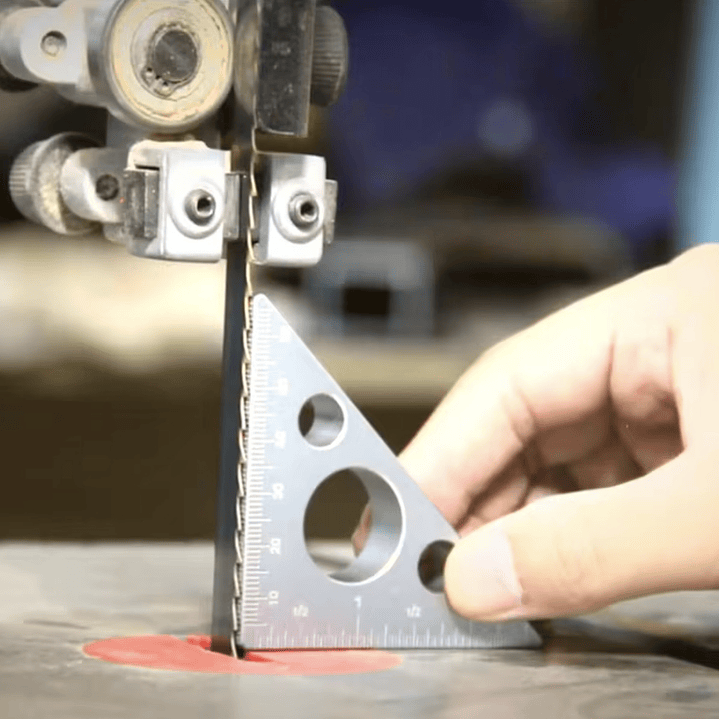 Escuadra Calibración, Precisión Profesional 45° 90° Aluminio Mecanizado  7