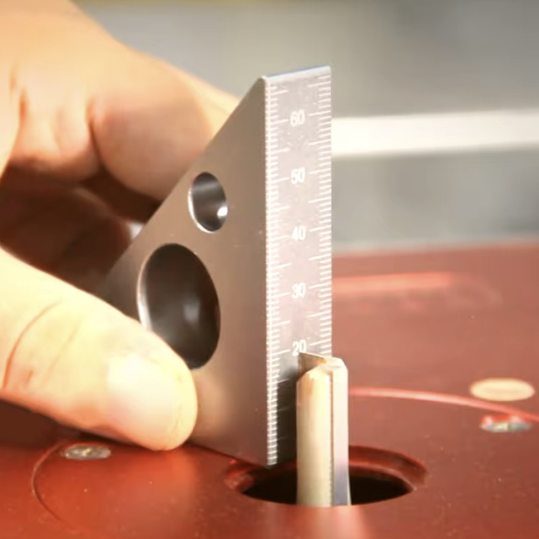 Escuadra Calibración, Precisión Profesional 45° 90° Aluminio Mecanizado  3