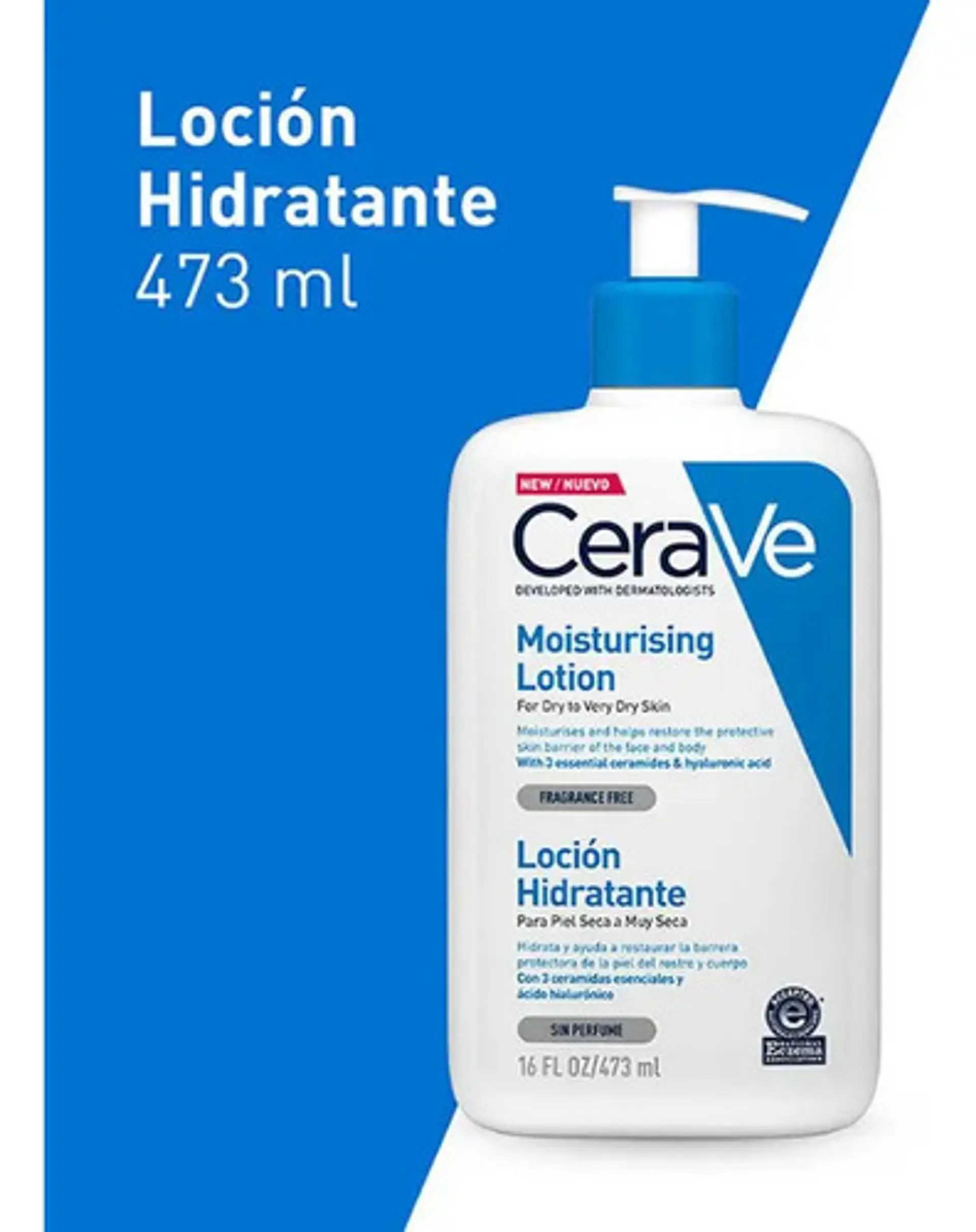 Loción Hidratante Cerave Para Piel Seca A Muy Seca 473ml Neutro Pote Neutra 2