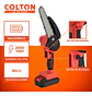 Sierra Eléctrica Multifuncional Colton Portatil 6 Pulgadas + 2 Baterías Recargables Negro 50 Hz/60 Hz - Miniatura 2