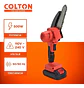 Sierra Eléctrica Multifuncional Colton Portatil 6 Pulgadas + 2 Baterías Recargables Negro 50 Hz/60 Hz - Miniatura 3