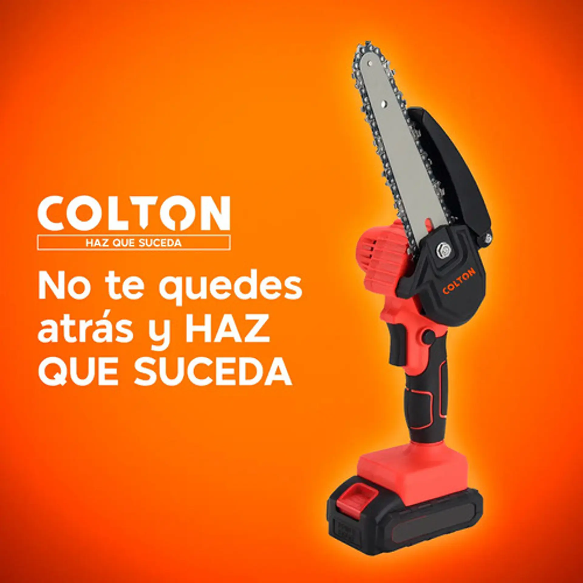 Sierra Eléctrica Multifuncional Colton Portatil 6 Pulgadas + 2 Baterías Recargables Negro 50 Hz/60 Hz 7