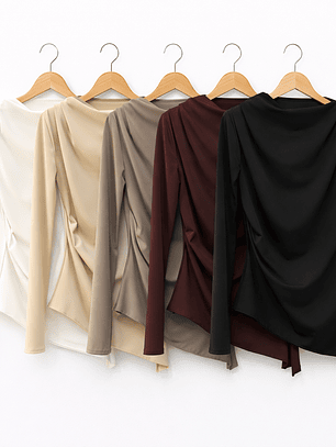 Camisola Drape Élan