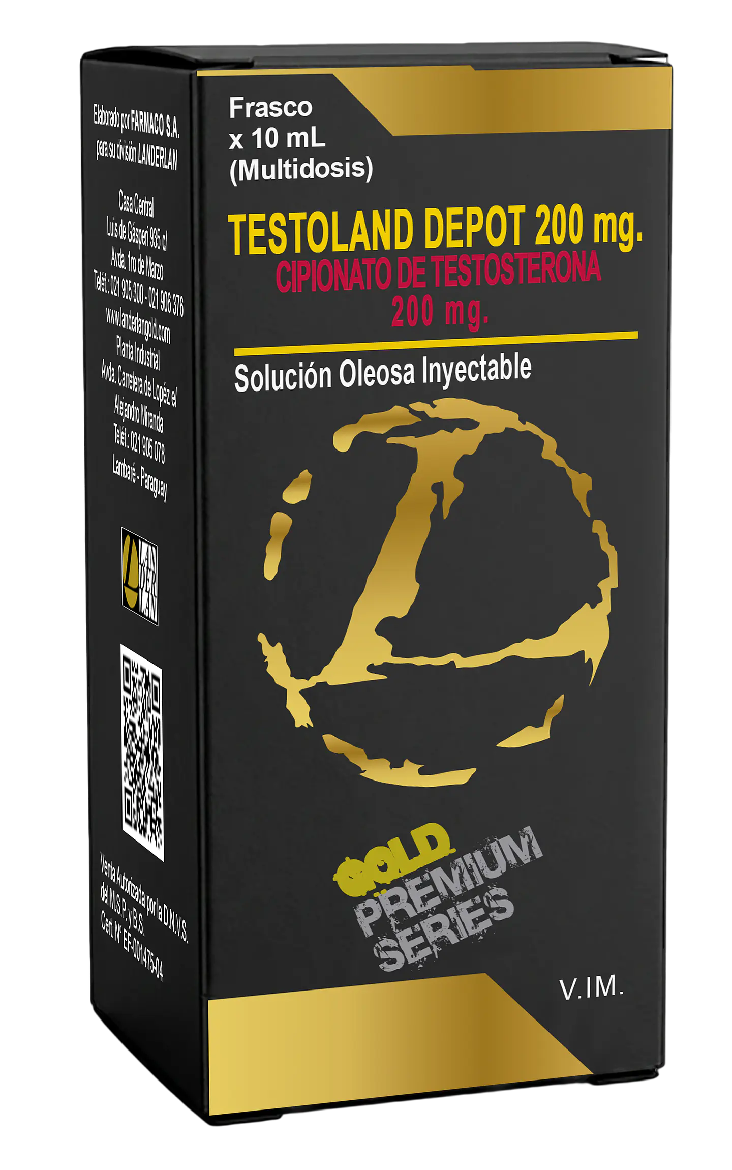 Testoland depot 200 mg / 10 ml 2