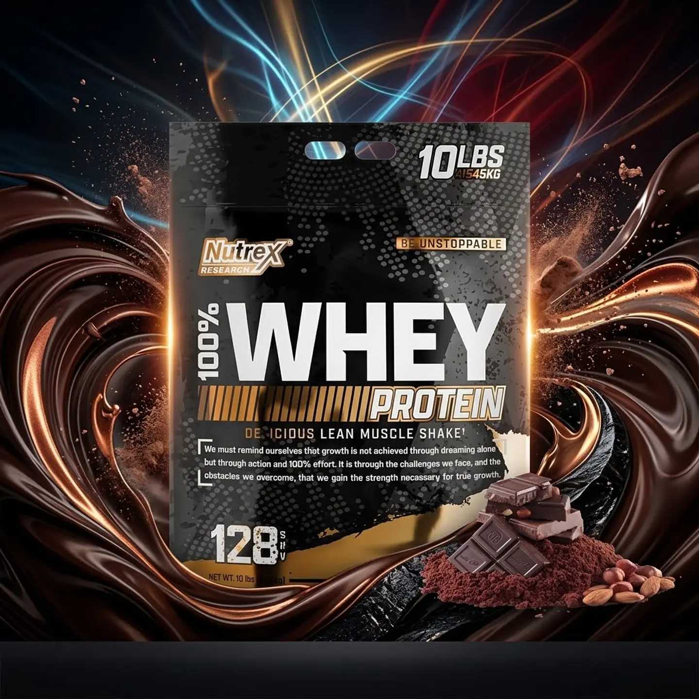 Whey nutrex 10 LB 1