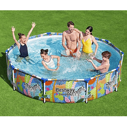 Piscina Estructural Bestway Steel Pro Animal Graphic 3.05m x 66cm, 4.062 Litros Piscina Estructural Bestway Steel Pro Animal Graphic 3.05m x 66cm, 4.062 Litros Piscina Estructural Bestway Steel Pro An