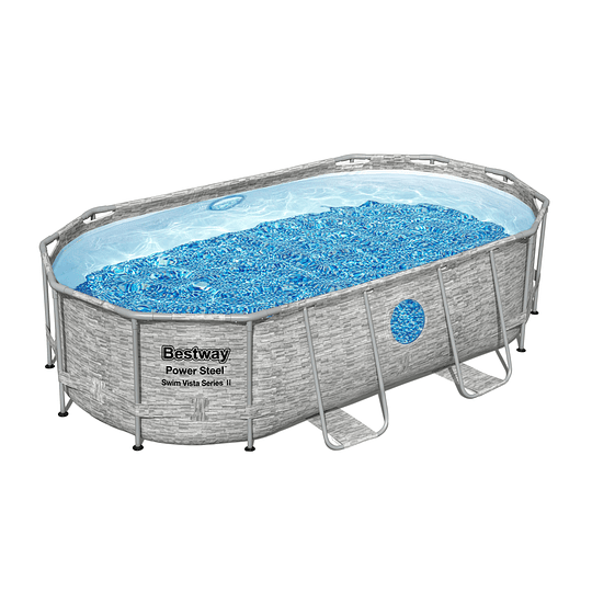 Piscina Power Steel™ 610 X 366 X 122 CM Swim vista series de Bestway®