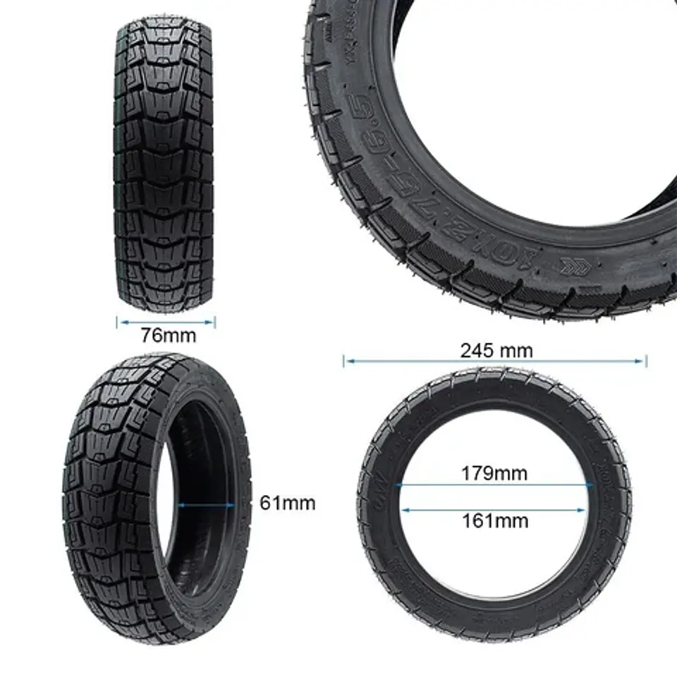 Pneu Tubeless Offroad 10×2,75-6,5 Sans gel 4