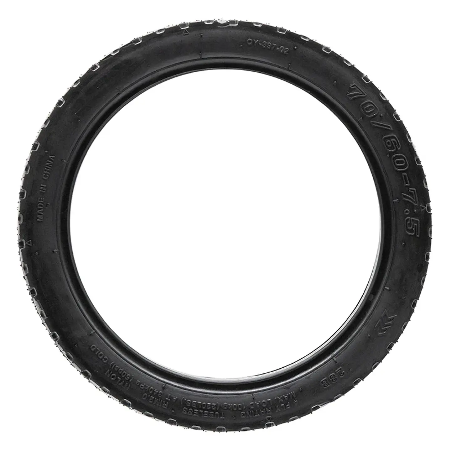 Pneu tubeless 70/60-7,5 EWHEEL Rhinotrack avec gel 3
