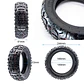 Pneu Tubeless 10x3-6  TUOVT OFFROAD - miniatura 4