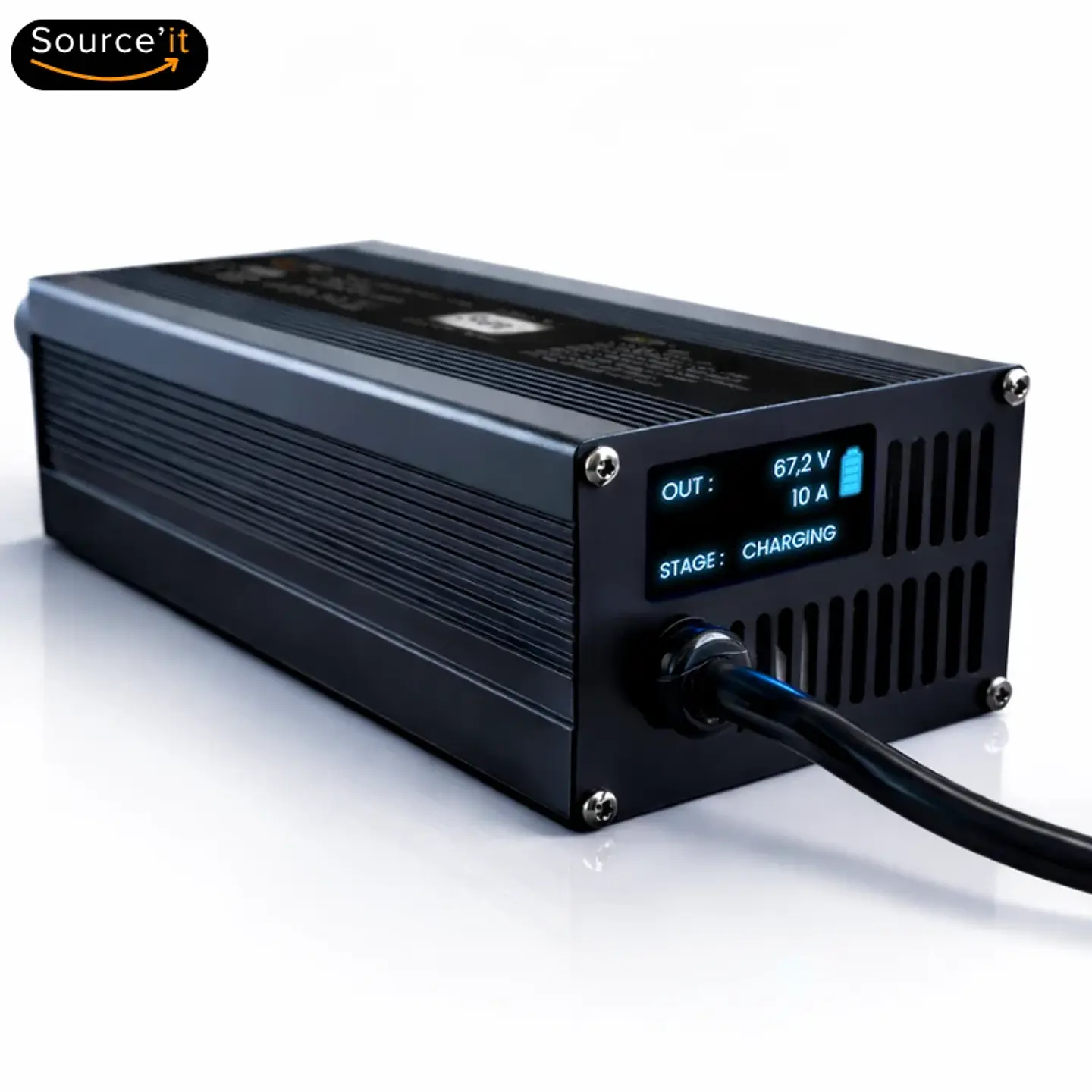 Chargeur Ultra Rapide Réglable Dualtron Thunder 1 60V - 67,2V 10A GX16-3 3