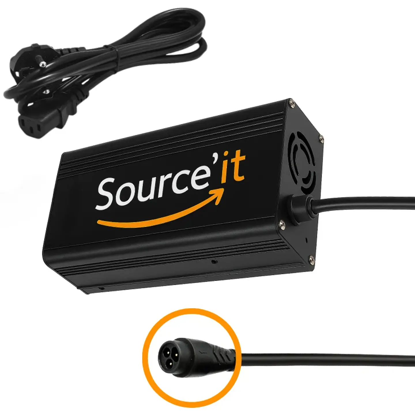 Chargeur Rapide Dualtron Thunder 2 72V-84V 5A LP16 1