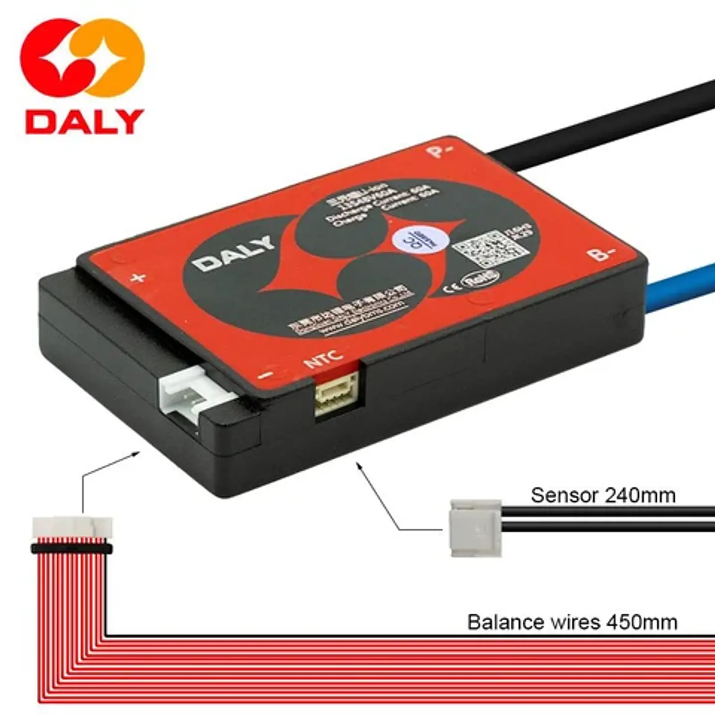 BMS 13S 48V 60A[DALY] Nouvelle génération 2
