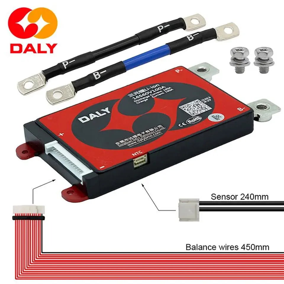 BMS 16S 60V 100A [DALY] Nouvelle generation 4