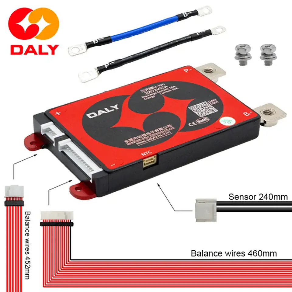 BMS 20S 72V 50A [DALY] Nouvelle generation 2
