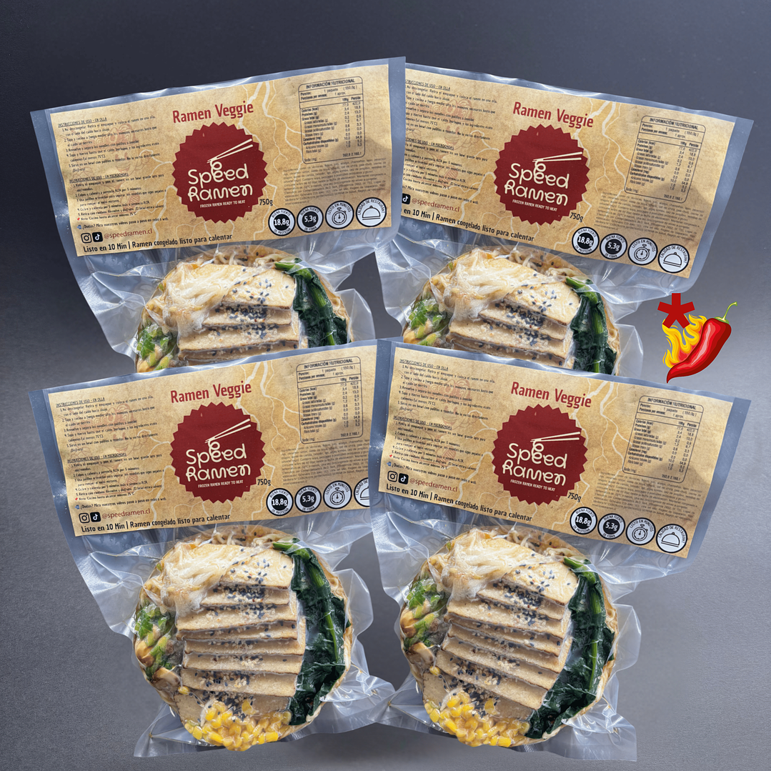 Pack Speed Ramen Miso Veggie 🌱 (4) 1