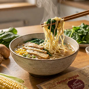 Ramen Miso Vegano 🌱 