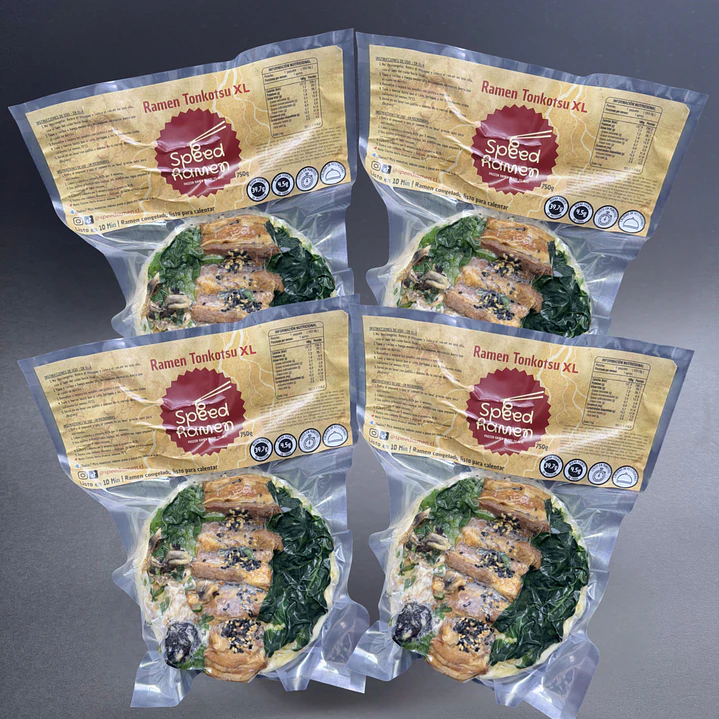 Pack Speed Ramen Tonkotsu (4) 1