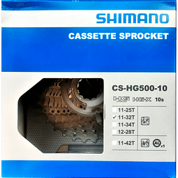 Piñon Shimano CS-HG500 10v (11-32t)