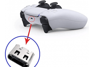 Cambio conector de carga Dualsense - Mando Ps5.