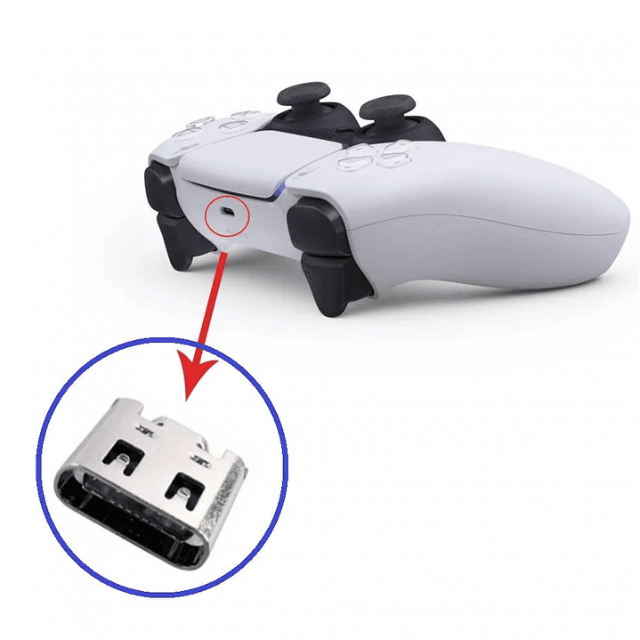 Cambio conector de carga Dualsense - Mando Ps5. 1