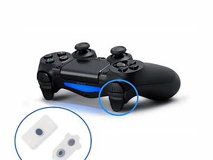 Cambio Goma Gatillos R1/R2 o L1/L2 Joistick PS4 