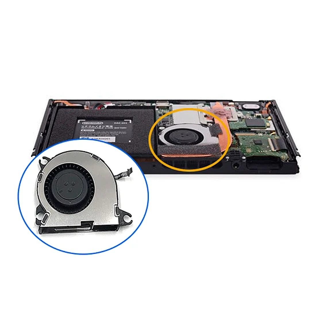 Cambio Ventilador Interno Consola Nintendo Switch V1/V2 1