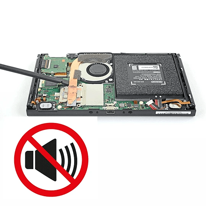 Reparación Problema Sin Audio Nintendo Switch 1