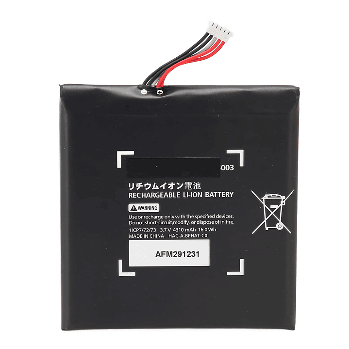 Cambio Batería Original Consola Switch 1