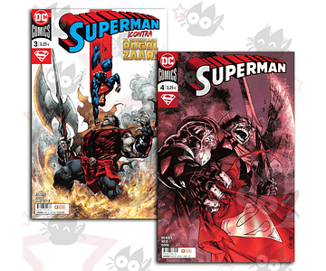 Superman ¡Contra el Invencible Rogol Zaar! #3 y #4