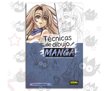 Técnicas de Dibujo de Manga 3 - Personajes Inolvidables 
